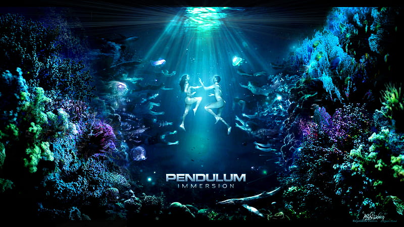 Pendulum Immersion, pendulum, coral, immersion, music, HD wallpaper