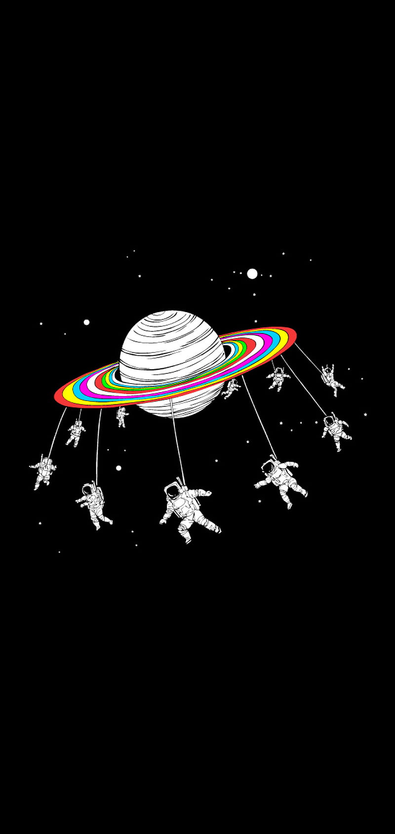 Saturn planet, 2019, astronaut, black, dark, galaxy, planet, saturn, space, HD phone wallpaper