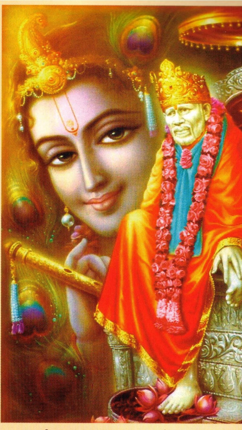 Om Sai Ram , sai ram, god, HD phone wallpaper