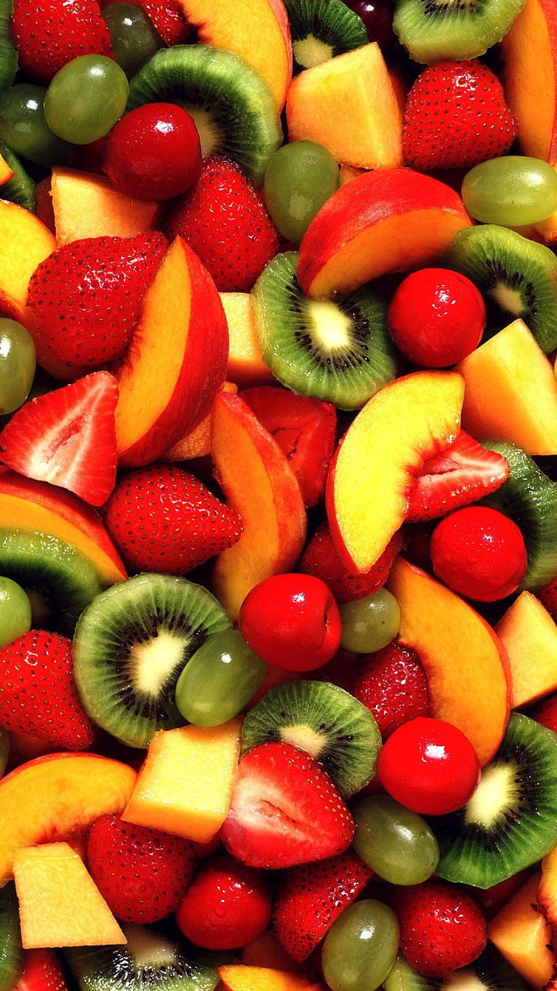 tropical fruit background