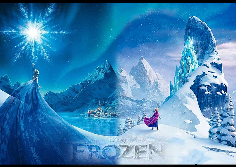 Elsa & Anna's Snow Scenes