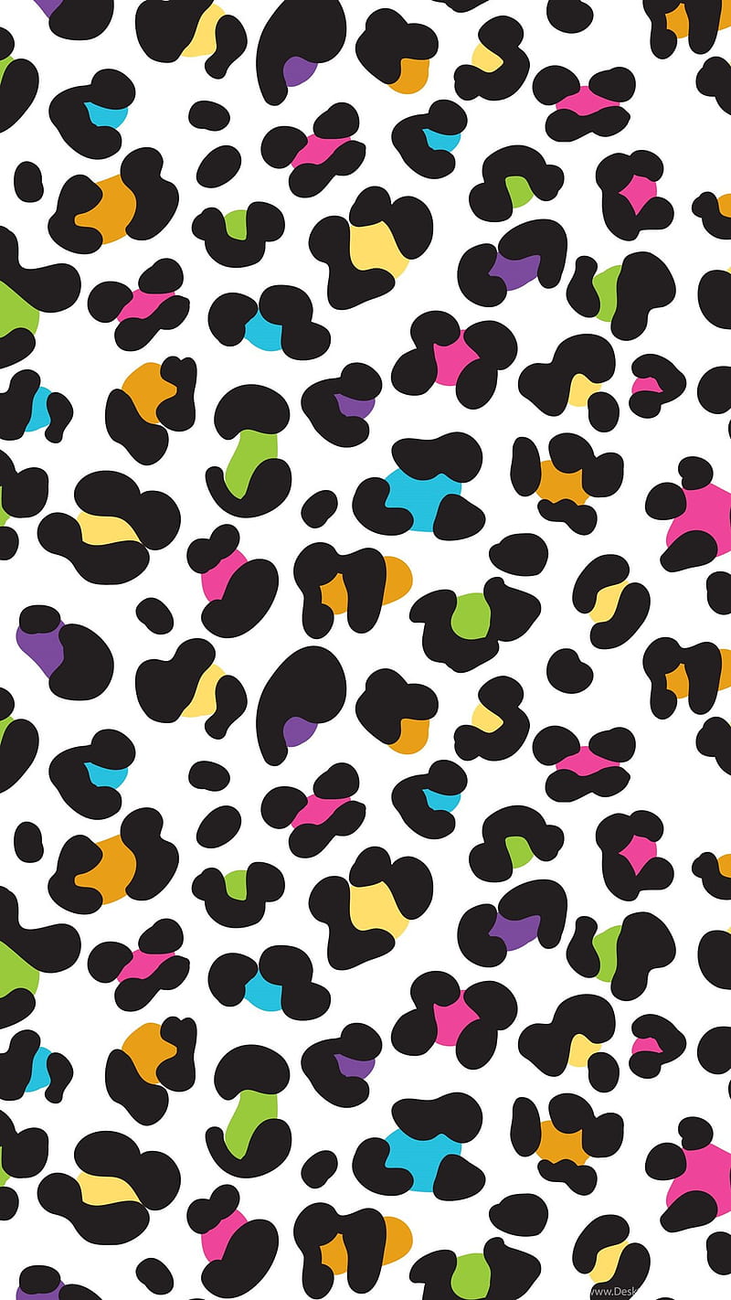 Rainbow Leopard, prints, HD phone wallpaper
