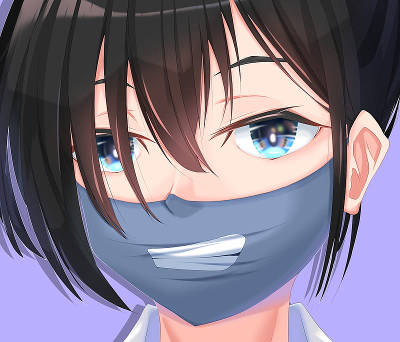 face hair mask-Anime HD Wallpaper Preview