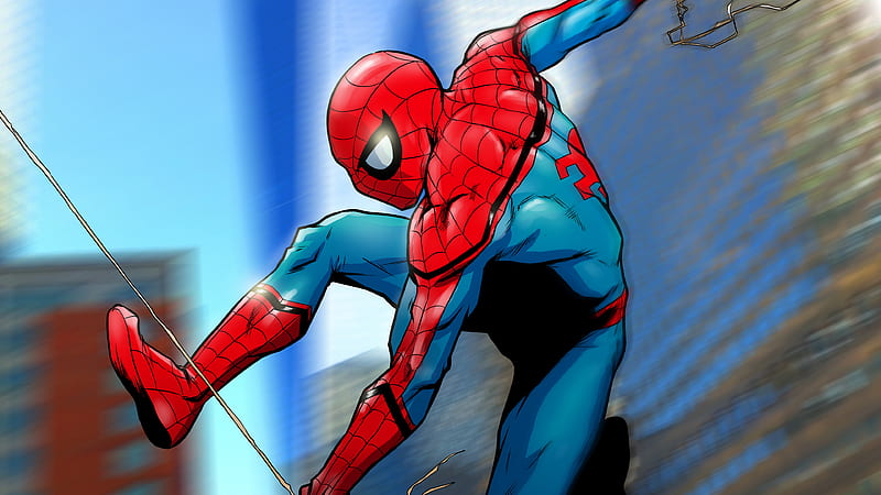 Spiderman Artworks, spiderman, artwork, digital-art, artist, superheroes, art, behance, HD wallpaper