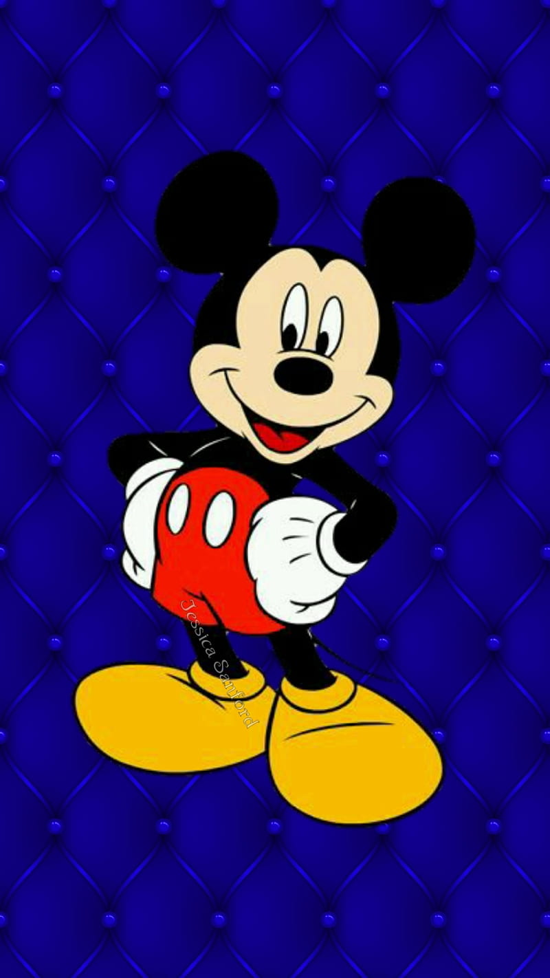 Mickey Mouse, black, blue, minnie, red, tan, white, yellow, HD phone  wallpaper | Peakpx