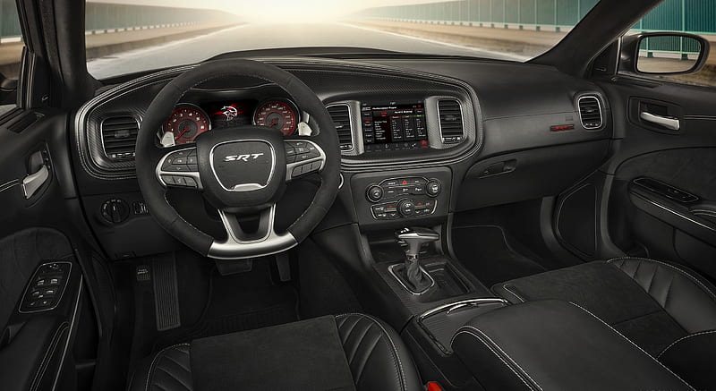 2020 Dodge Charger SRT Hellcat Widebody - Interior, Cockpit , car, HD wallpaper