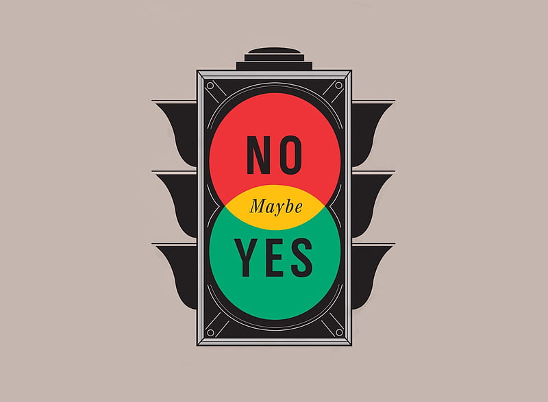 No Maybe Yes, maybe, no, yes, HD wallpaper
