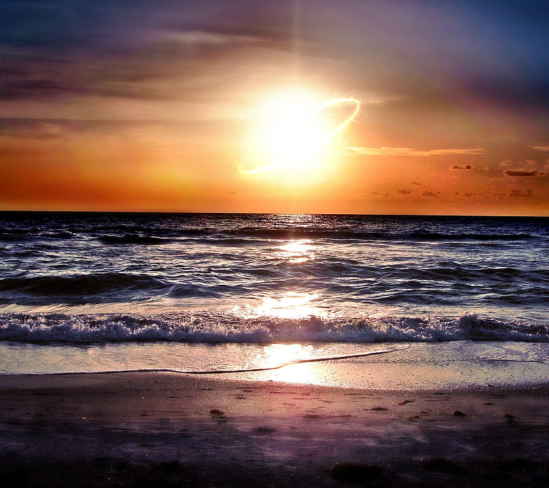 Beach Sunset, HD wallpaper | Peakpx