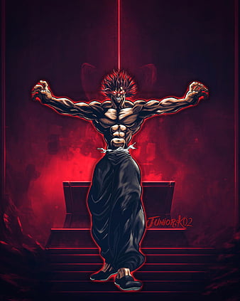 Baki, anime, muscle, HD phone wallpaper