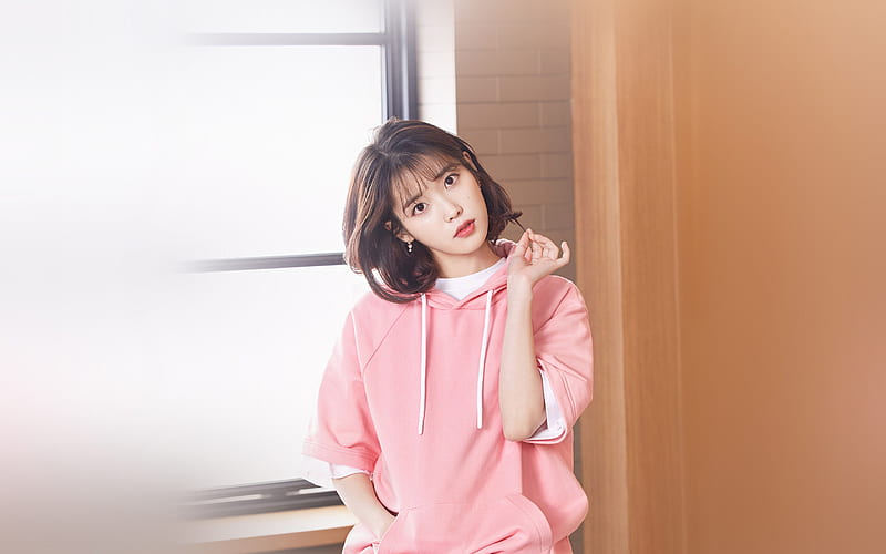 IU, 2019, South Korean singer, asian woman, Lee Ji-Eun, South Korean celebrity, K-pop, beauty, IU hoot, HD wallpaper