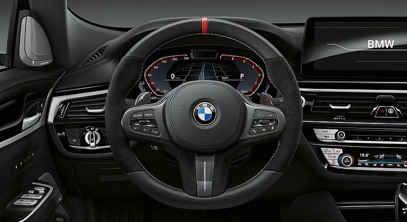 2021 BMW 6 Series Gran Turismo M Performance Parts - Interior, Steering Wheel , car, HD wallpaper