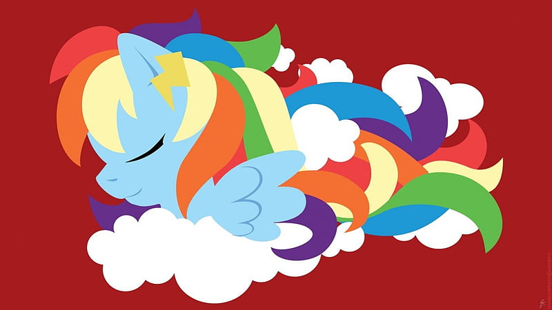 My little Pony: Rainbow Dash Art, rainbow dash, my little pony, awesome, pony, rainbow, HD wallpaper