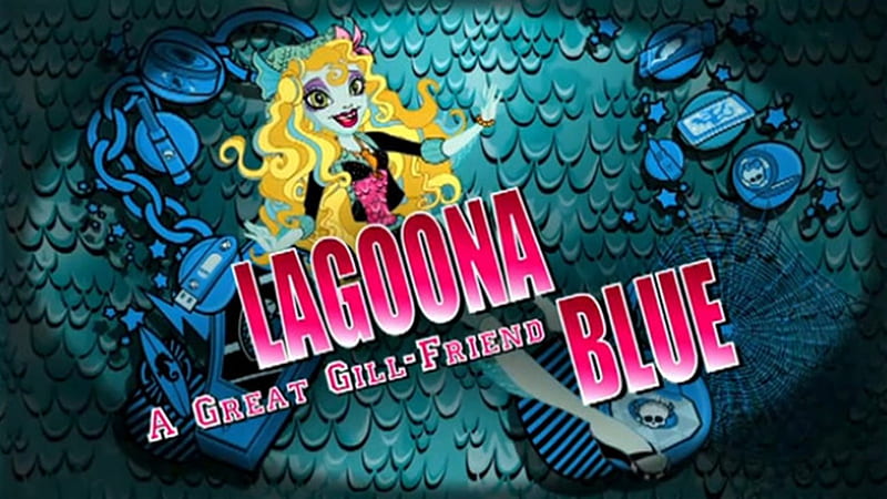 MH lagoona :3, pretty, gills, fish, blue, HD wallpaper