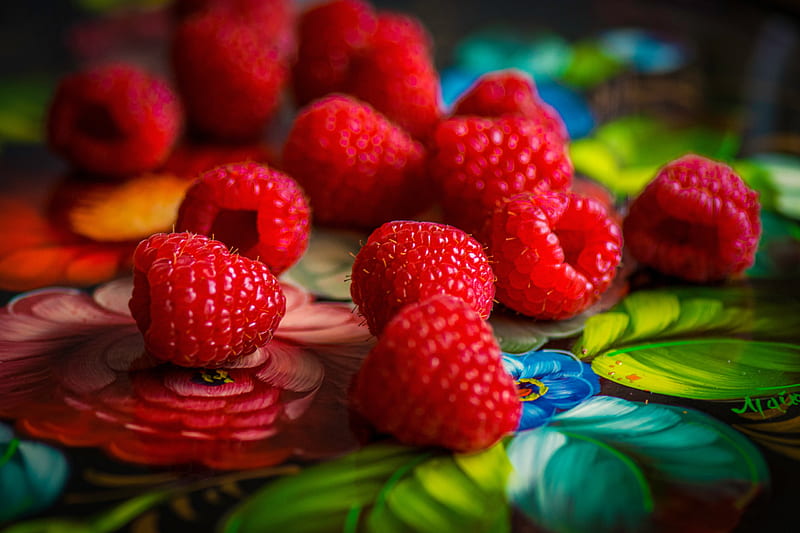 Food Raspberry Berry Macro Hd Wallpaper Peakpx