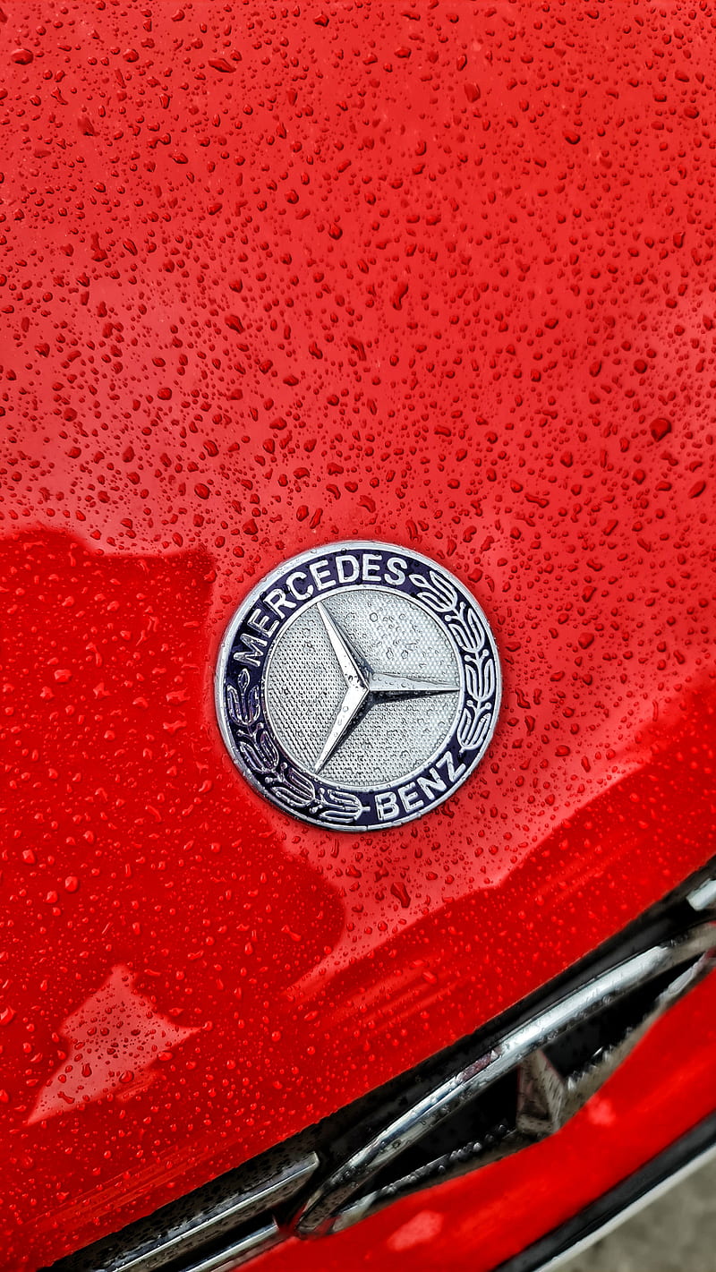 Mercedes logo, badge, benz, HD phone wallpaper
