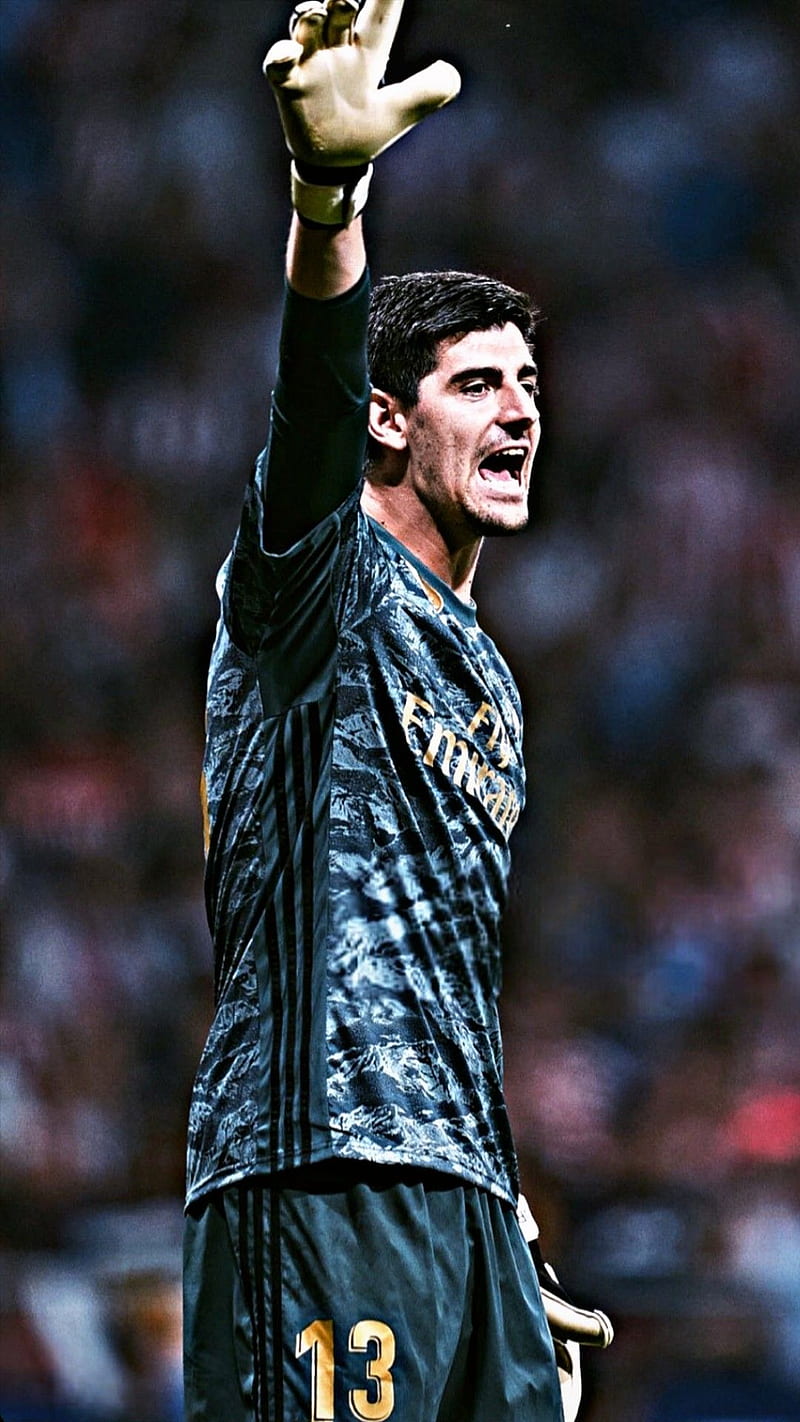 Thibaut Courtois. Courtois real madrid, Real madrid, Real madrid, HD phone wallpaper
