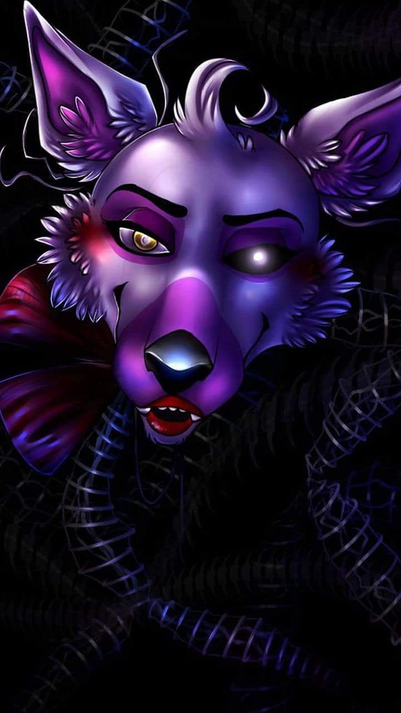 Nightmare Foxy wallpaper by purple_glitchfnaf - Download on ZEDGE