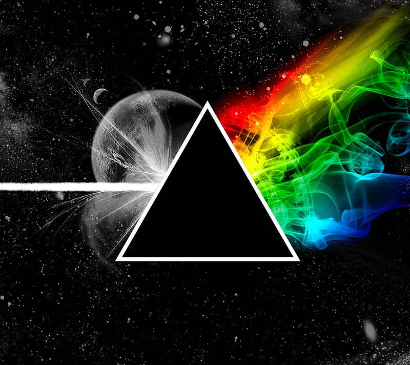 Pink Floyd, Prism, Light refraction, HD wallpaper