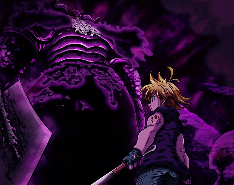 Wallpaper Meliodas, Nanatsu no Taizai, Nanatsu No Taizai for mobile and  desktop, section сёнэн, resolution 3840x2160 - download