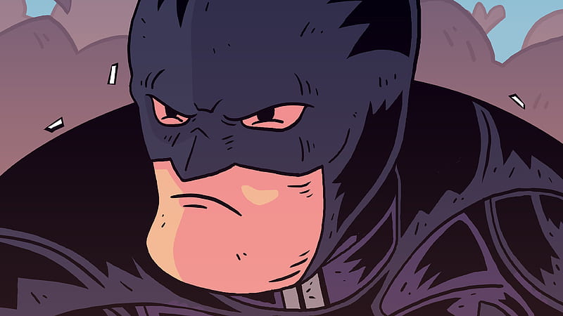 Batman Comic Cartoon Art, batman, superheroes, artwork, digital-art, art, behance, HD wallpaper