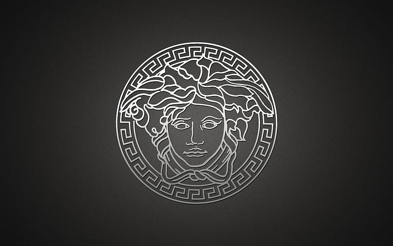 versace logo-Brand advertising, HD wallpaper
