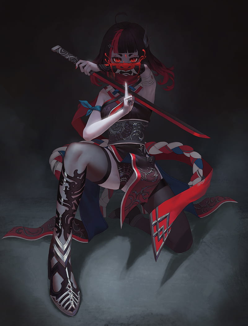 Anime Ninja Girl by TanzieX on DeviantArt