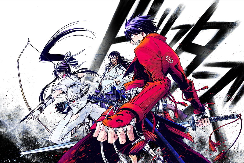 Drifters, anime, samurai, HD wallpaper