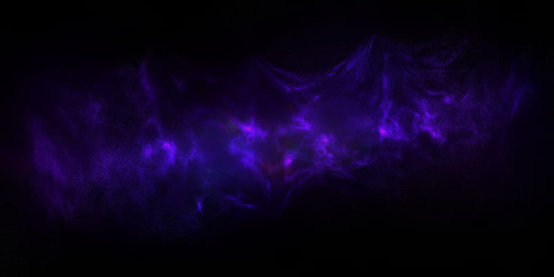 Purple Galxay , aurora, black, borealis, explosion, galaxy, iphone, nebula, space, stars, universe, HD wallpaper