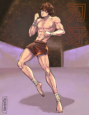 Baki Anime Digital Art by Kbira Hilltop - Pixels