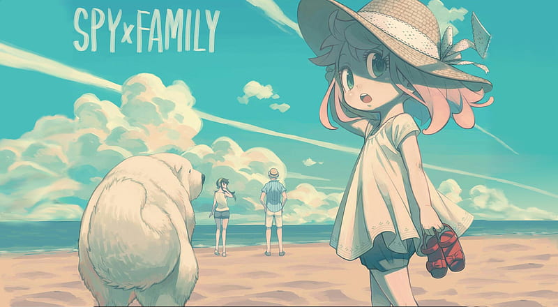 Anime, Spy x Family, Anya Forger , Bond (Spy x Family), HD wallpaper