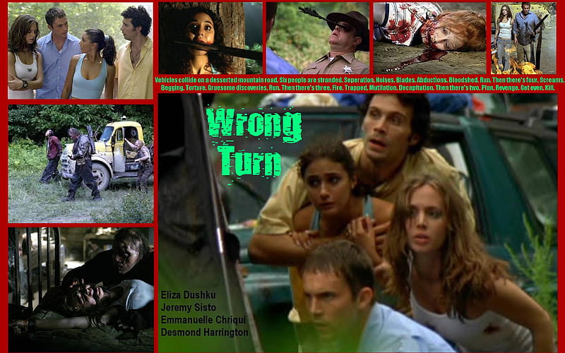 Wrong Turn, bloody, horror, movie, HD wallpaper | Peakpx