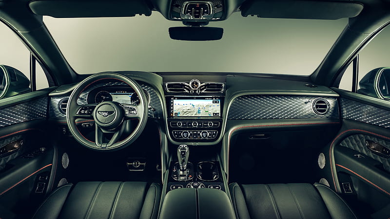 Bentley Bentayga V8 2020 Interior, HD wallpaper