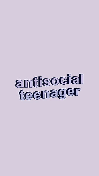 anti social wallpaper by RyleighHanicq  Download on ZEDGE  48c0