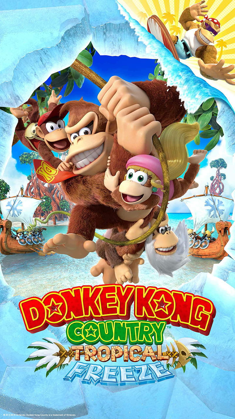 Donkey Kong Country, dk, donkey kong, games, my nintendo, nintendo,  nintendo switch, HD phone wallpaper | Peakpx