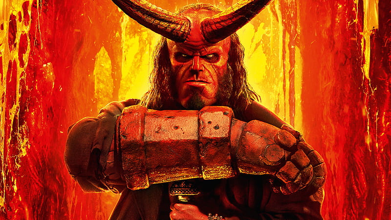 Hellboy Movie New Poster, hellboy, 2019-movies, movies, HD wallpaper