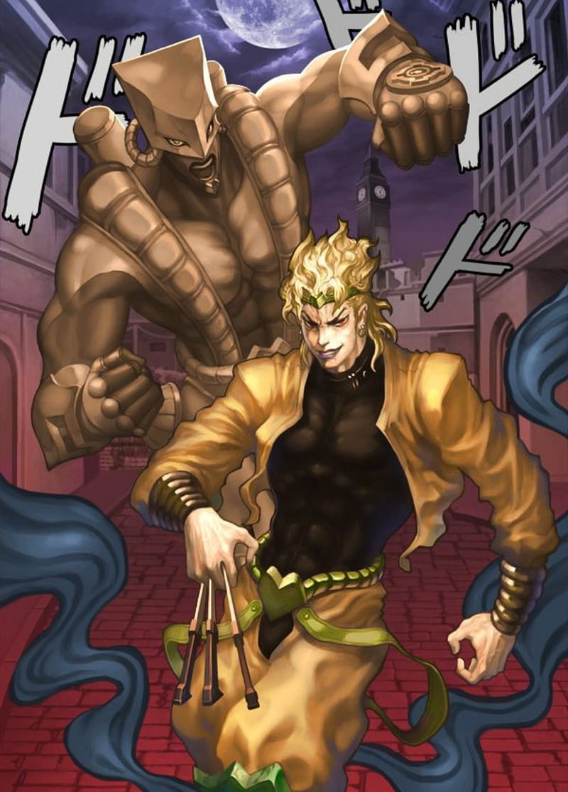 JoJo's Bizarre Adventure Villains [Vampire Dio Brando] iPhone Wallpaper  *aesthetic*