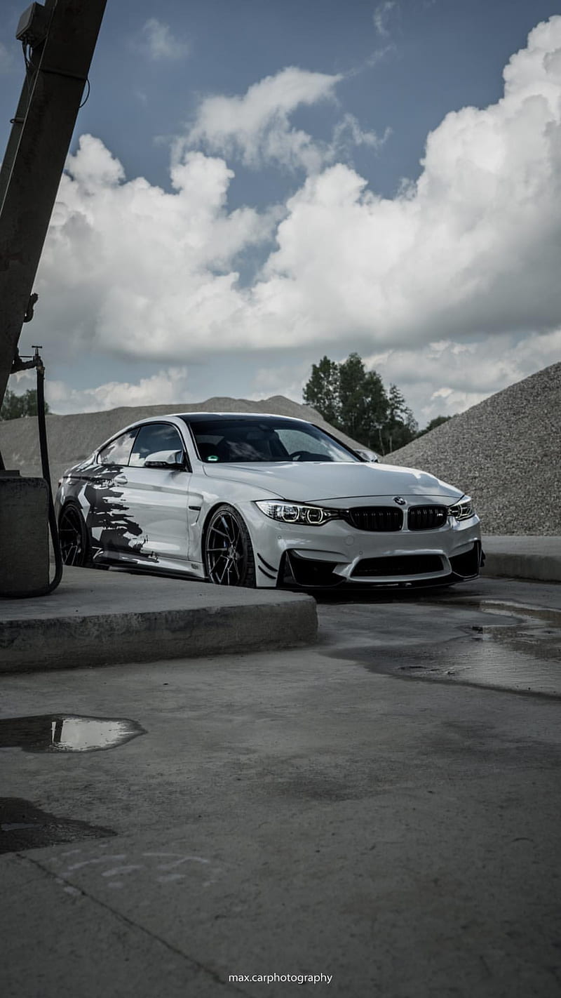BMW M4, auto, car, coupe, f82, tuning, vehicle, HD phone wallpaper