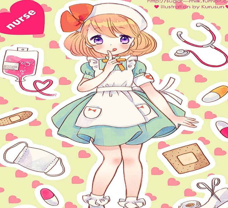 The Nurse From Hd Wallpaper Background Cute Nurse Picture Background Image  And Wallpaper for Free Download