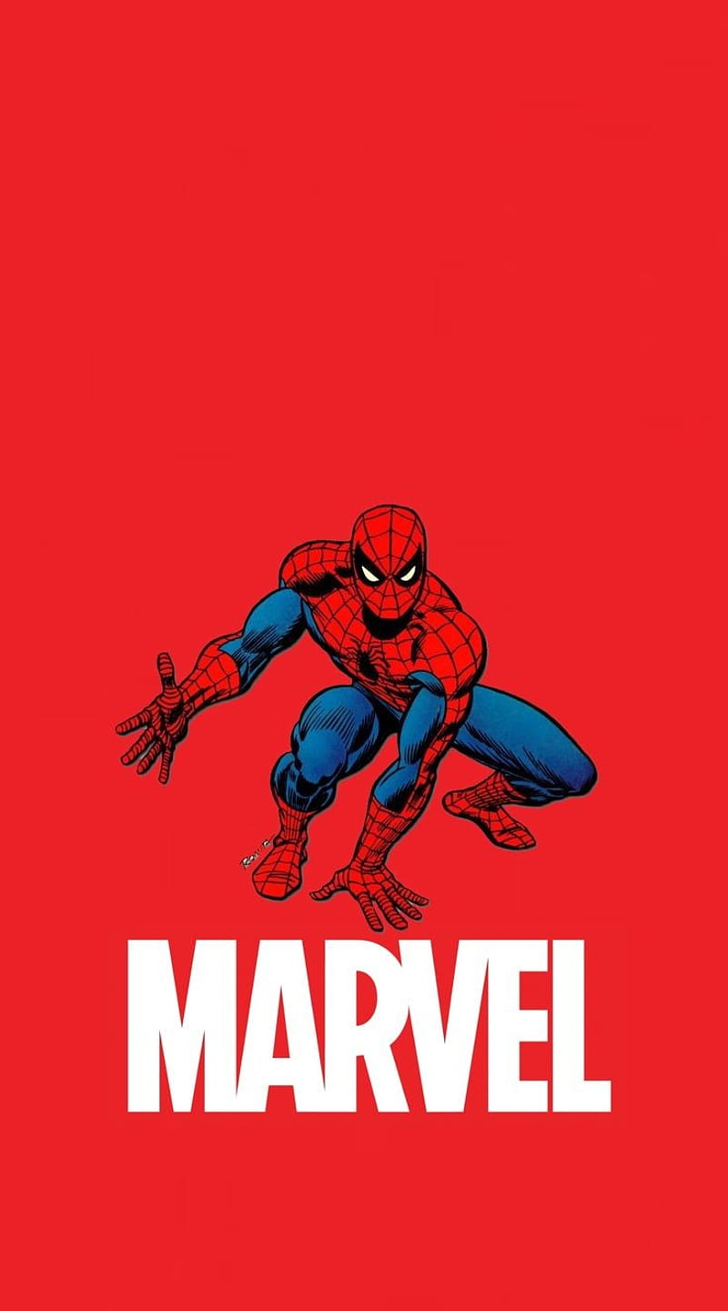 Spiderman, comics, marvel, spider, web, HD phone wallpaper