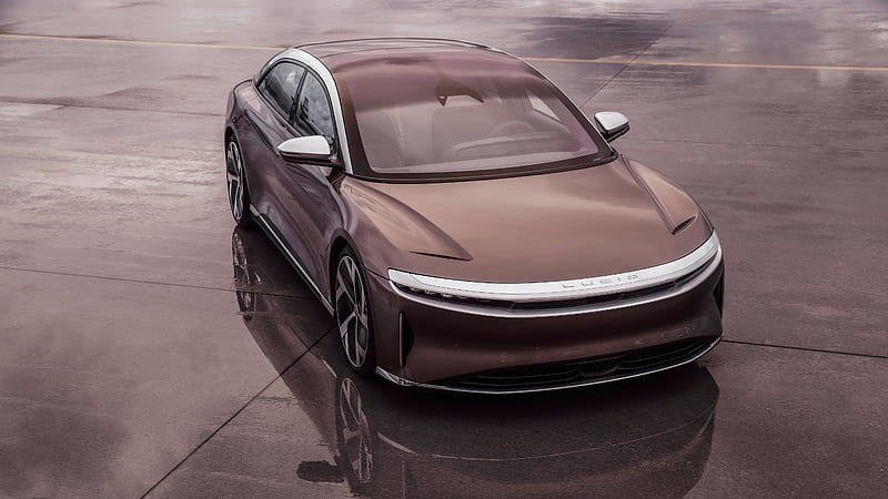 Lucid Air 2021 2 Cars, HD wallpaper