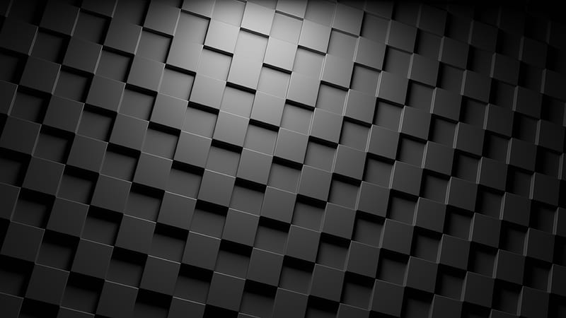 Cubes Dark Minimalism, 3d, cubes, dark, minimalism, cube, HD wallpaper