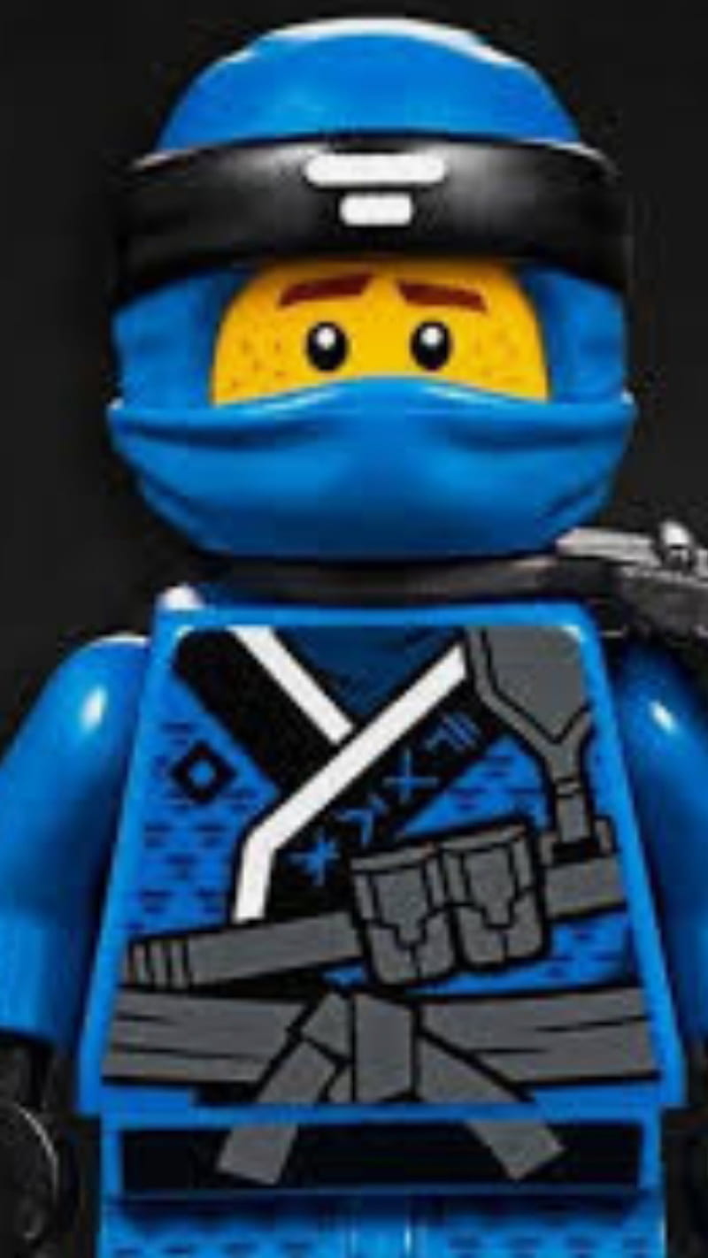 Lego ninjago Jay, lego ninjago, ninja, lightning, blue, HD phone wallpaper