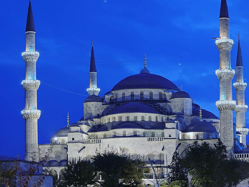 blue mosque,istanbul, muslim, mosque, turkey, religious, religion, blue mosque, islam, HD wallpaper
