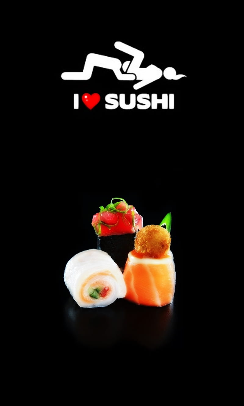 sushi, japan, love, sashimi, HD phone wallpaper