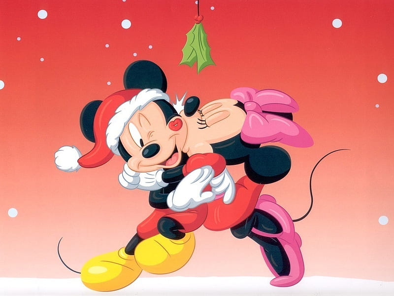 Mickey's once upon 2025 a christmas kisscartoon