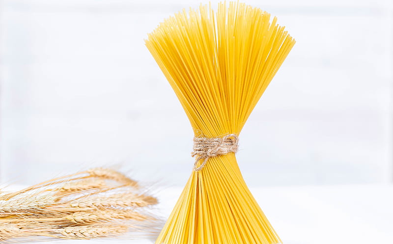 Spaghetti Ultra, Food and Drink, Yellow, Wheat, Fresh, Golden, Long, Cooking, Traditional, Food, italian, healthy, Spaghetti, lunch, cuisine, nutrition, uncooked, HD wallpaper