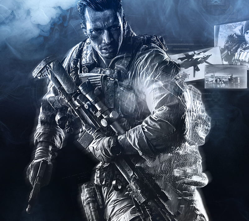 Battlefield 4, army, game, soldier, uniform, guerra, weapon, HD wallpaper