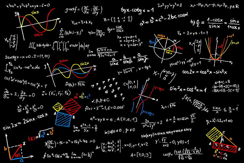 Math Equations, abstract, HD wallpaper