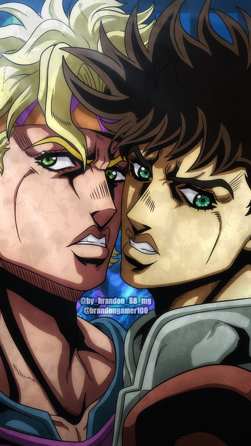 Caesar zeppeli and joseph joestar