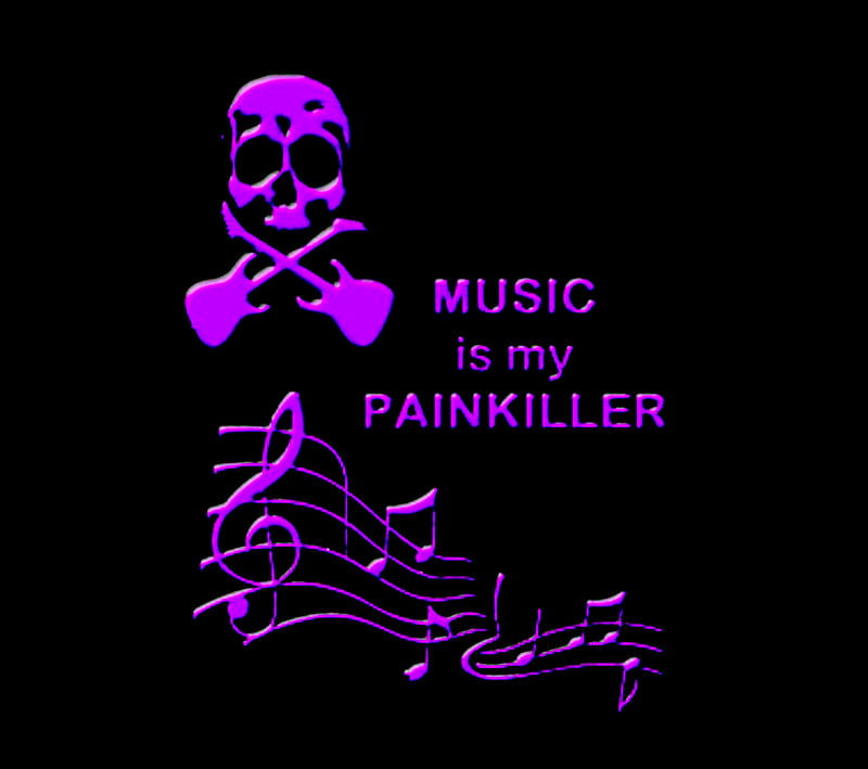Painkiller, cross, guitar, killer, music, pain, skull, HD wallpaper